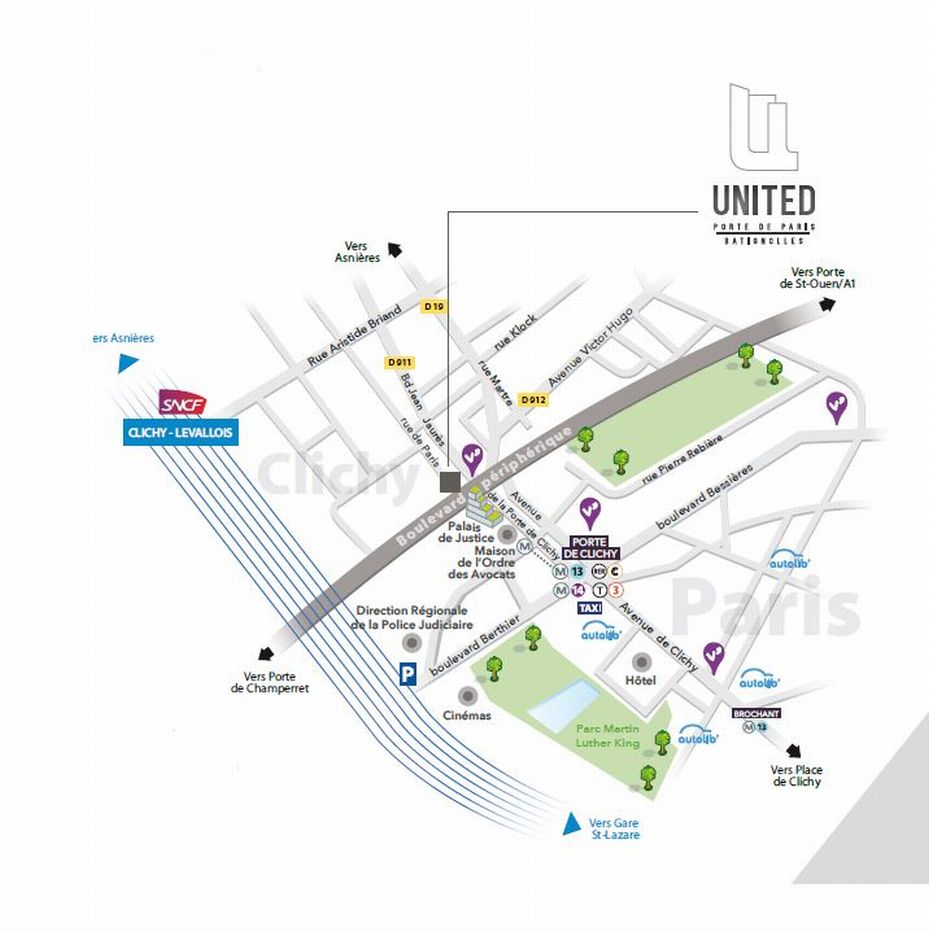 Bureau Clichy 1812m² Location bureau Clichy Hauts-de-Seine OLBUR2001196 14